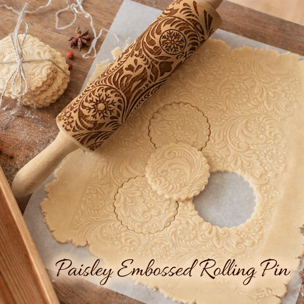 Paisley Rolling Pin
