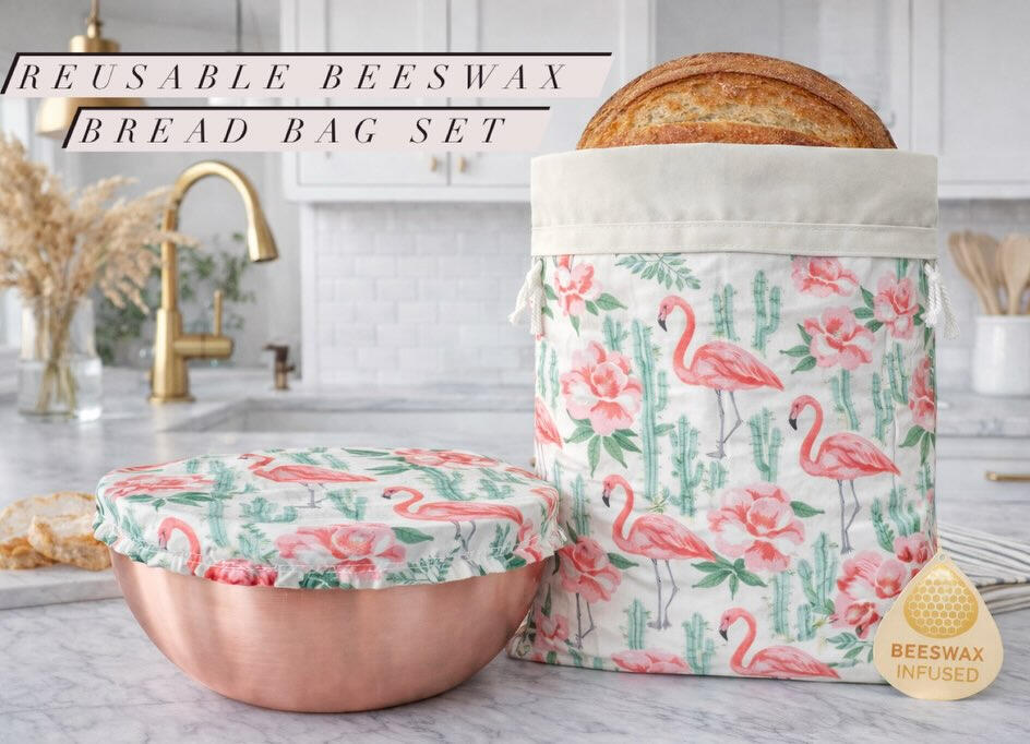 Eco-friendly alternative to plastic wrap. Reusable, washable, and breathable.